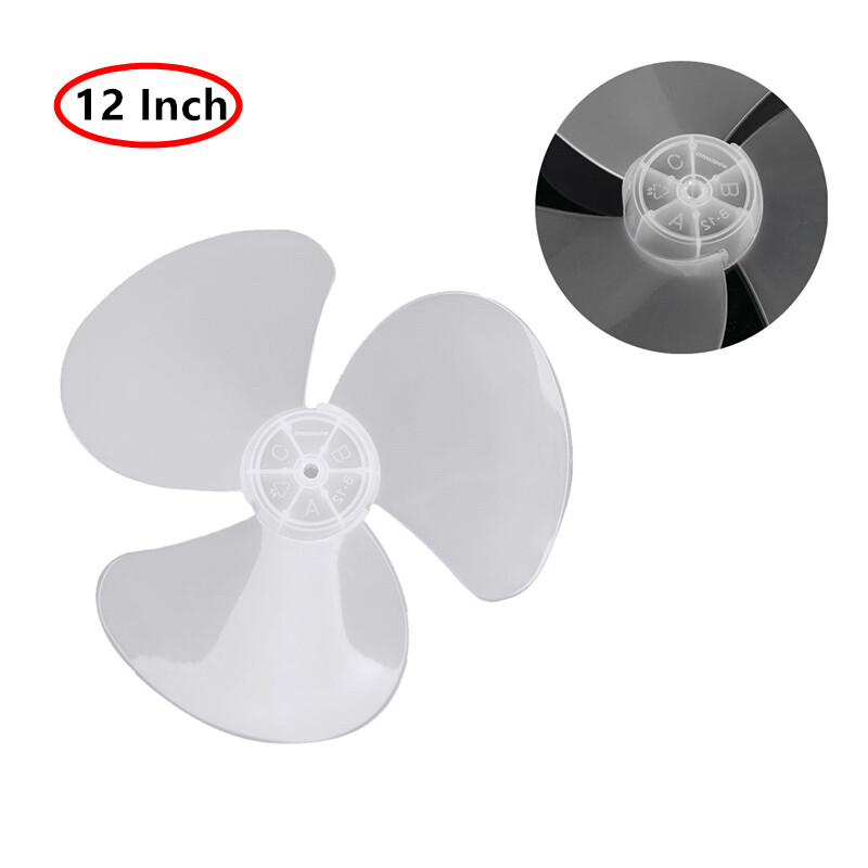 Universal 12 inch Plastic Fan Blades 3 